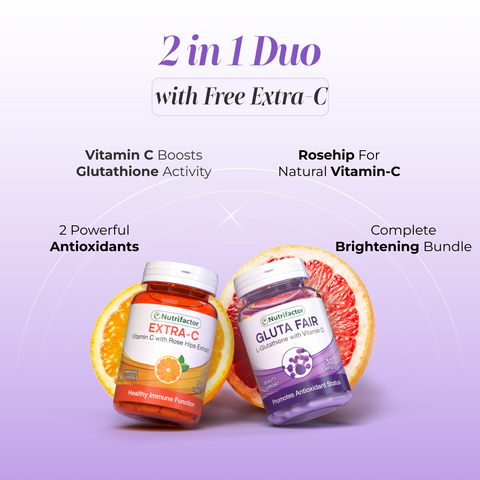Gluta fair + Extra-C Offer